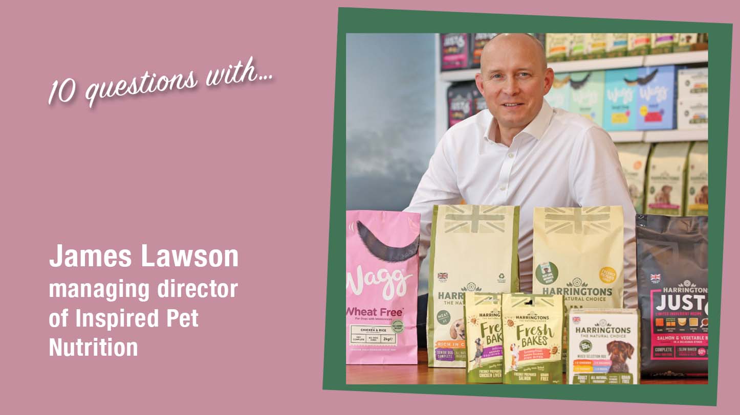 10 questions with James Lawson Pet Business World