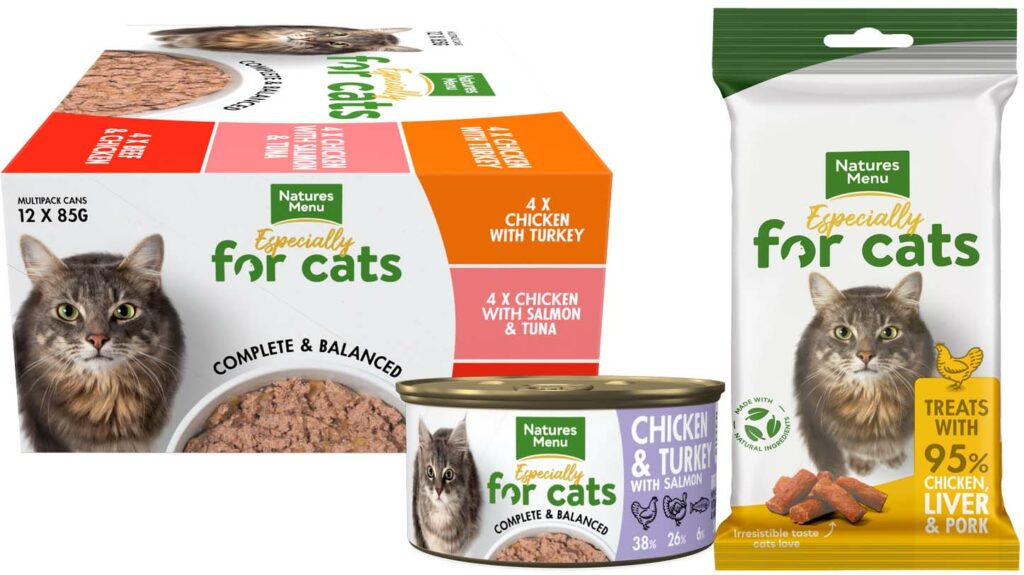 Natures Menu relaunches cat range Pet Business World