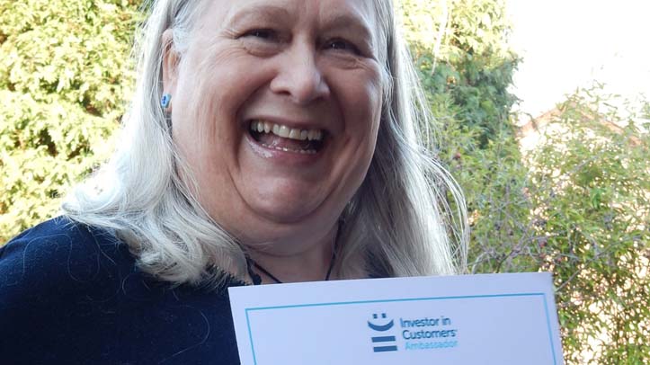 Customer award for vet practice