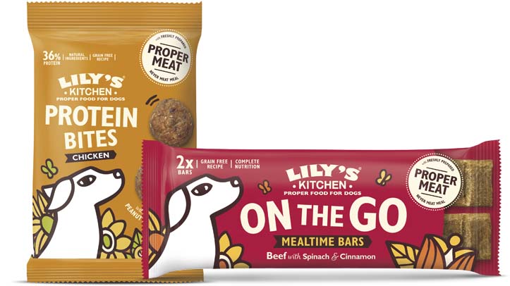 New treats for dogs on the move