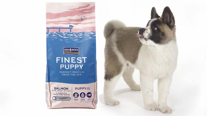 Salmon variety joins puppy food range