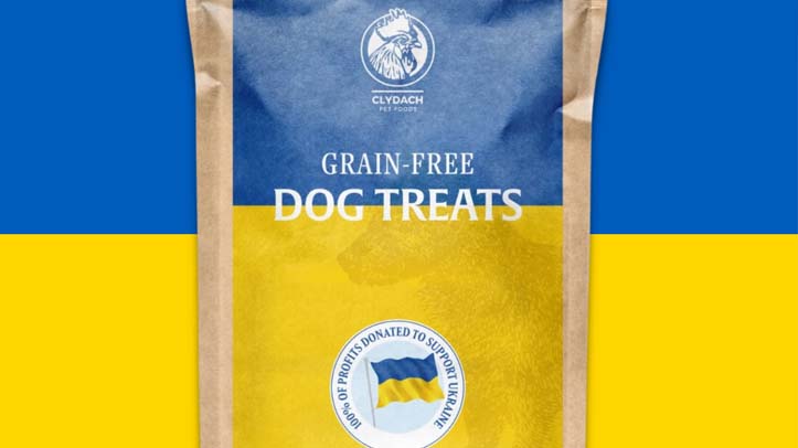 Dog treats for Ukraine