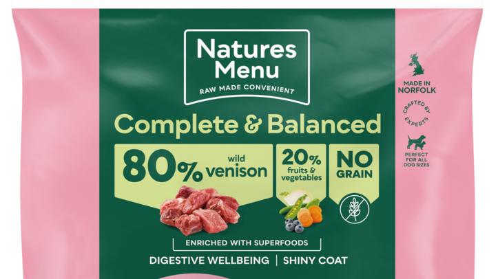 New pack designs for Natures Menu Pet Business World
