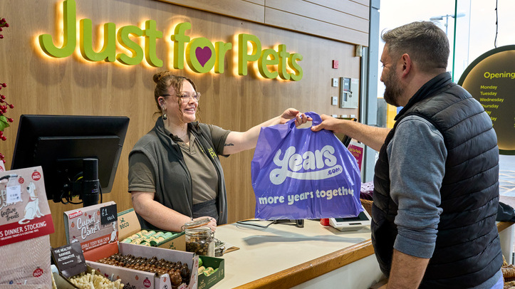 Years moves into retail channel with Just For Pets