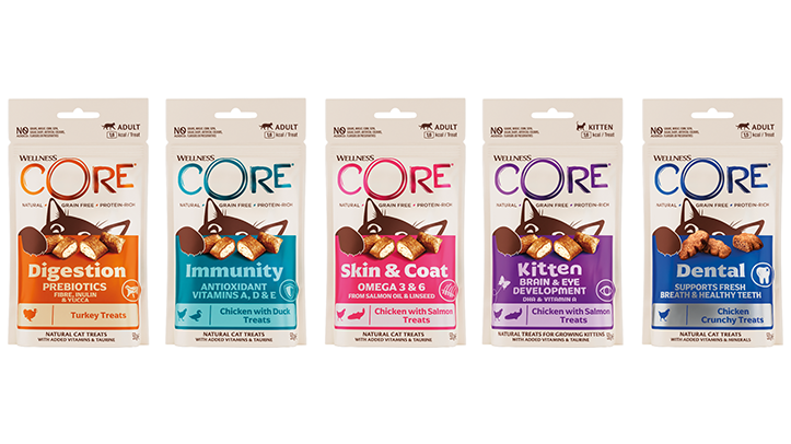 Sponsored post: Coming soon from Wellness CORE – benefit-led cat treats