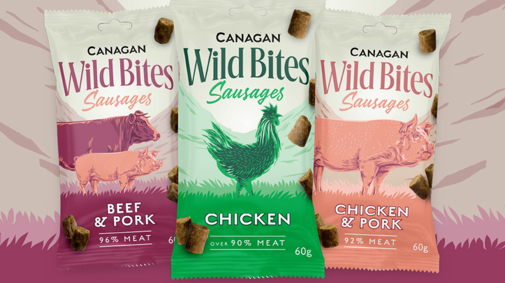 Canagan launches meaty sausage treat range