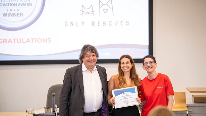 Pet adoption app wins Innovation Award