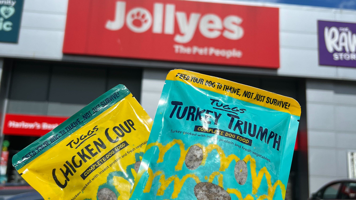 Fresh dog food brand Tuggs arrives in Jollyes