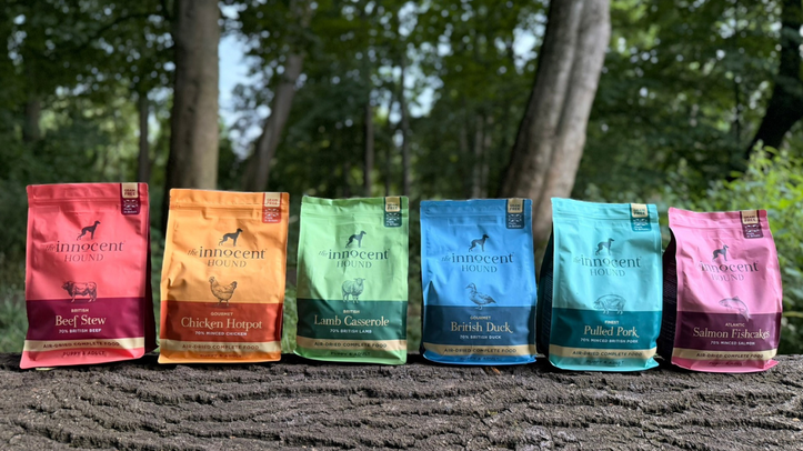 The Innocent Hound unveils new packaging for complete food range