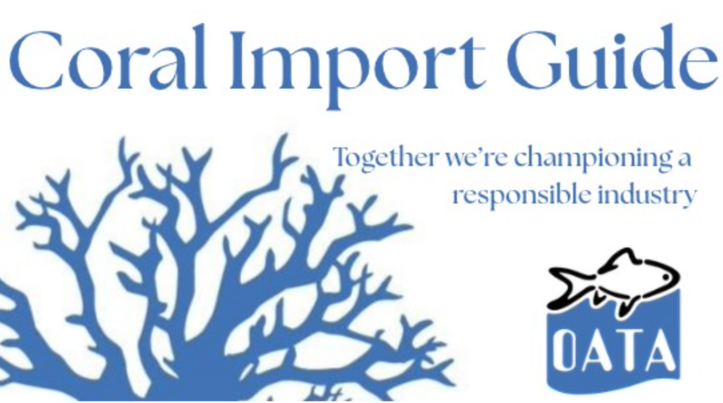 OATA launches new coral import guide